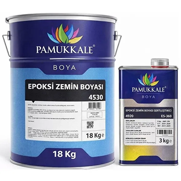 Pamukkale Epoxy Zemin